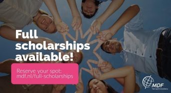 Full Scholarships for MDF Courses in Netherlands, 2018