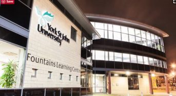 International Scholarships at York St John University in UK, 2018