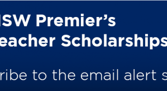 NSW Premier’s Teacher Scholarships for New Zealand Citizens, 2019