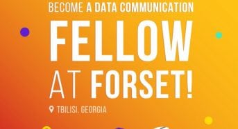 Data Communication YearLong Fellowship at ForSet in Georgia, Tbilisi, 2019