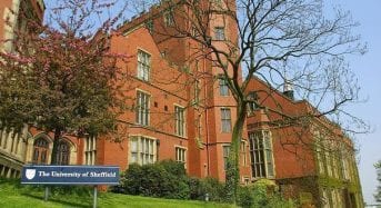 50 International Undergraduate Merit Scholarships at University of Sheffield in UK, 2019