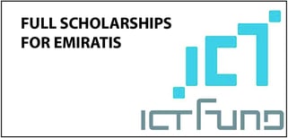 ICT Fund “BETHA Program” Undergraduate and Postgraduate Scholarships for UAE Citizens, 2019