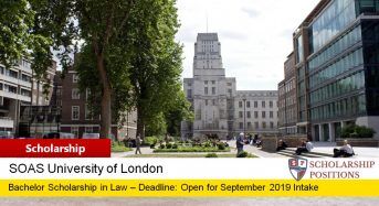 International Postgraduate Merit funding for the Department of Economics in UK, 2019
