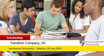 TRENDHIM Talent funding for International Students, 2019