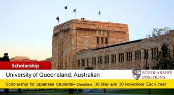 Japan Global Leader Scholarship in Australia, 2020