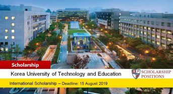 Korean Government Research Professor or Postdoctoral Scholarship, 2019