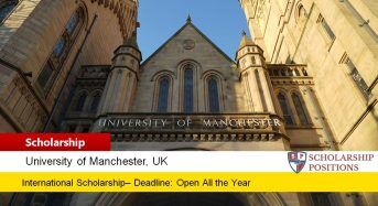 UM School of Mathematics Award for International Students, 2019