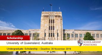 UQ Future Students Undergraduate Singapore Polytechnics Scholarships, 2019