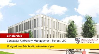 LUMS Postgraduate international awards in the UK 2019-2020