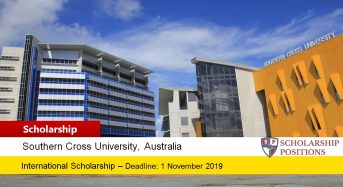 Vice Chancellor’s International Diversification Scholarship at Southern Cross University