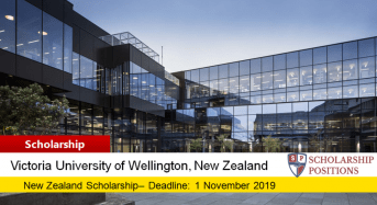 Victoria A K Elliot Memorial Scholarship in New Zealand, 2020