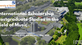 Holland funding for Non- EU/EEA Students to study at the University of Twente in the Netherlands