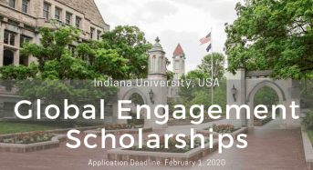 Indiana University Global Engagement Scholarships for International Students in the United States