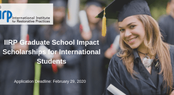 IIRP Graduate School Impact Scholarships for International Students in the USA