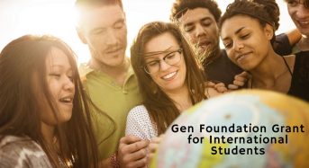 Gen Foundation Grant for International Students in UK, 2020