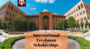 International Freshman Scholarships at Texas A&M University in USA