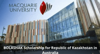 BOLASHAK funding for Republic of Kazakhstan in Australia