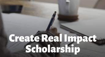 Create Real Impact Scholarship