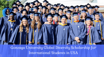 Gonzaga University Global Diversity funding for International Students in the USA