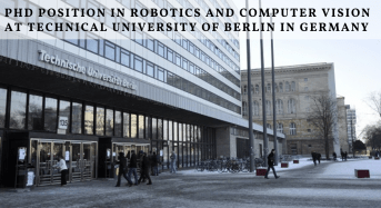 PhD Position in Robotics and Computer Vision at Technical University of Berlin in Germany
