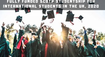 Fully Funded SCDTP Studentship for International Students in the UK, 2020