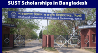 Shahjalal University of Science & Technology Scholarships in Bangladesh