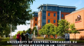 University of Central Lancashire EU Scholarships in UK, 2020