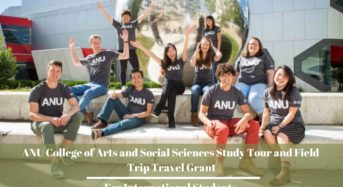 International ANU College of Arts and Social Sciences Study Tour and Field Trip Travel Grant, Australia