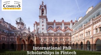International PhD Positionsin Fintech at Comillas Pontifical University, Spain