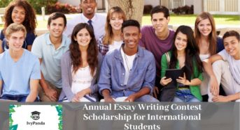 Ivy Panda Annual Essay Writing Contest funding for International Students, 2020