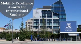 Melbourne Mobility Excellence Awards for International Students, 2020
