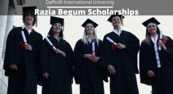 Razia Begum Scholarships at Daffodil International University, Bangladesh