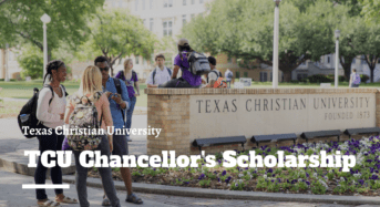 TCU Chancellor’s Scholarship