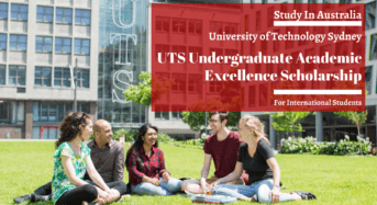 UTS Undergraduate Academic Excellence funding for International Student in Australia