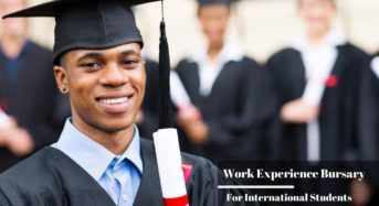 Work Experience Bursary for International Students at University of Birmingham, UK