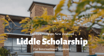 Laidlaw College Liddle funding for International Students in New Zealand