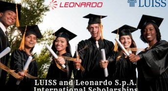 LUISS and Leonardo S.p.A. international awards in Italy, 2020