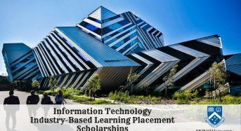 Monash Information Technology Industry-BasedLearning Placement Scholarships in Australia, 2020
