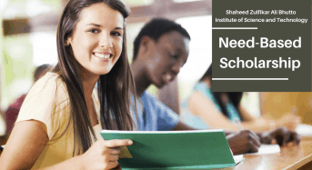 Need-BasedScholarship at Shaheed Zulfikar Ali Bhutto Institute of Science and Technology, Pakistan