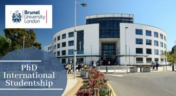 PhD International Studentship in Sustainability Assessment/CircularityModelling at Brunel University London, 2020