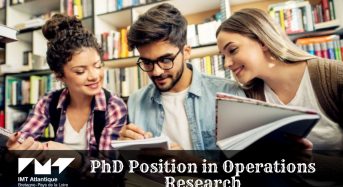 PhD Position in Operations Research at IMT Atlantique in France, 2020