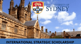 University of Sydney International Strategic Scholarship in Australia