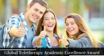 Global Teletherapy Academic Excellence Award in USA, 2020
