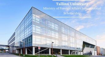 Tallinn University Ministry of Foreign Affairs International Scholarship in Estonia
