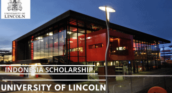 University of Lincoln Indonesia Scholarship in UK, 2020