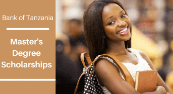 Bank of Tanzania Master’s Degree Scholarships in Tanzania