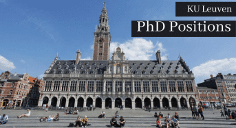 PhD Positions at KU Leuven, Belgium
