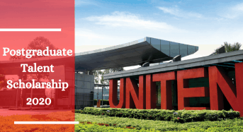 Postgraduate Talent Scholarship at UNITEN in Malaysia