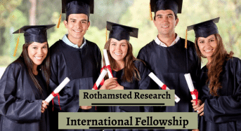 Rothamsted Research International Fellowship in UK