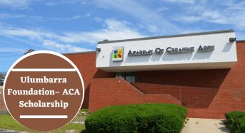 Ulumbarra Foundation– ACA Scholarship at Academy of Creative Arts, 2020